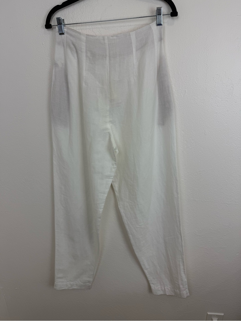 DÔEN Louvre Linen Cotton Pants Salt Size 6 NWT Coastal Quiet Luxury - Picture 7 of 10
